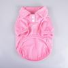 Cor Doce Roupa de Pet Roupas de Cachorro Roupas de Pet Primavera e Verão Roupas de Teddy Camiseta Gola Polo Manga Curta polo