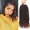 [12 Piezas] Fabricante Trenzas de Fibra Química Africana Peluca Twisthair Rastas Crochet Passion Hair Trenzas Espina de Pescado