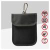 Modelos populares de comércio exterior com mosquetão bolsa de blindagem para controle remoto de carro RFID estojo de chaves de blindagem prevenção anti-desmagnetização posicionamento