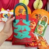 Bolsa Tejida para Teléfono Móvil Festival de Año Nuevo 2025 Serie Bendición de Año Nuevo Bolsa Cruzada Personalizada Versátil Bolsa con Sensación de Alta Gama