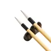 Set de Pinceles Nube Blanca Deli Hw159 de Tres Pinceles Portátiles para Principiantes para Practicar Caligrafía y Escritura