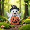 Novos Enfeites de Festa de Halloween Fantasma Abóbora Transfronteiriços Artesanato em Resina Decoração de Pátio Casa Estátua Presentes