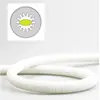Tira de Luz LED Luminosa Circular de 360 Grados Tipo Escama de Dragón RGB Fantasía Tejida Impermeable Flexible Neón Línea Fluida en Forma de Luz
