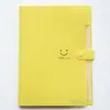 Carpeta Plegable de Acordeón Multifuncional de PP Color Caramelo Coreano Bolsa de Archivo Multicapa Carpeta de Documentos de Plástico de 5 Piezas Suministros de Oficina