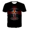 Camiseta de Caballero Templario para Hombre Camiseta Impresión 3D Caballero Temp
