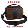 Nueva Bolsa de Mensajero de Moda para Hombre, Bolso de Hombro Retro, Bolso Cruzado Versátil con Estampado de Monograma Clásico, Bolsa de Mensajero para Hombre