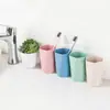 Taza de Lavado Diamond de Paja de Trigo para el Hogar de Alto Valor Cromático Taza Cepillo Engrosada Dormitorio Estudiantil Plástico Simple Taza para Enjuague Bucal