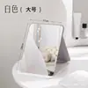 Espejo, espejo de maquillaje, espejo plegable portátil, espejo de retoque para mujer, espejo de escritorio de alta definición, mini espejo para llevar, espejo de lápiz labial