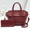 Bolsa portátil de comercio exterior transfronterizo 2022 nueva de dos piezas gran capacidad para mujer bolso de hombro temperamento ocio bolso de mujer al por mayor