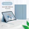 Capa protetora para teclado Bluetooth Apple iPad 11 10.2 com slot Air6 e teclado Mini67 com capa de couro e mouse
