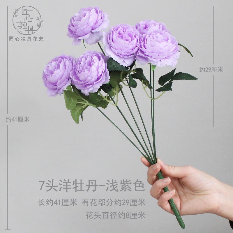 7头洋牡丹-浅紫色
