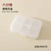 Caja de Medicina Pequeña Portátil al por Mayor, Pastillero de Doble Capa, Plegable, Sellado, a Prueba de Humedad, Pastillero de Viaje de 10 Compartimentos, en Stock
