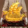 Adorno de Velero de una Vela Navegación Suave Manualidad Escritorio de Oficina Feng Shui Sala de Estar del Hogar Decoración de Gabinete de Vino