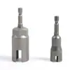Mango Hexagonal Ranurado Transfronterizo 65mm de Largo Vaso para Destornillador Eléctrico Llave de Vaso Agujero Mariposa Llave de Vaso