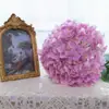 Hortênsia Anna 3D Transfronteiriça 10 Cores Flor Artificial Decoração de Casa Layout de Hotel Conjunto Externo Flor de Pista de Casamento