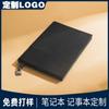 A5 Cuero Suave Creativo PU Cosido Cuaderno Venta al por Mayor Negocios Oficina Set de Bloc de Notas Creativo Logotipo Personalizado