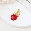 Collar Colgante de Fresa de Moda para Mujer - Estilo Fresco de Verano, Sensación de Alta Gama, No se Desvanece, Accesorio Versátil para Mujer