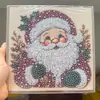 Pintura de Perlas Navideña Transfronteriza, Nuevo Kit de Arte de Pared Navideño, Decoración de Pared de Pintura de Perlas Navideña 3D