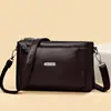 Venta al por mayor de bolsos vintage nuevos, sencillos y elegantes para madres de mediana edad y mayores, adecuados para ir al trabajo, disponibles como bolsos de hombro o cruzados, bolsos cuadrados pequeños, modernos
