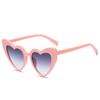 Nuevas gafas de sol transfronterizas europeas y americanas para mujer, gafas de sol de moda con forma de corazón, gafas de sol modernas con forma de corazón de melocotón.