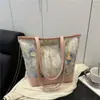 Bolsa de Hombro Estilo Chino Retro para Mujer 2025 Verano Nueva Moda Nicho Mariposa Gran Capacidad Trabajo Hombro Bolso para Viajar