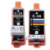 Cartucho de tinta Inpule para Canon pgi-35 cli-36 35BK 36C IP100 IP 110 260