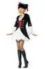 Fantasia de Capitão Pirata para Halloween para Mulheres, Meninos e Meninas, Fantasia Cosplay Pirata para Festa e Evento, Roupa da Tripulação Caribenha