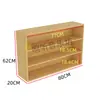 Gabinete de Almacenamiento de CDs de Escritorio Estante para Discos de CD Caja de Almacenamiento de Discos de Juego de Madera para PS4 Caja de Almacenamiento de Discos de Múltiples Niveles