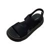 Sandalias Deportivas de Verano 2025 para Mujer Estilo Hada Estilo Casual Vacaciones Playa Zapatos Romanos Estilo Coreano Nuevas para Aumentar la Altura de Suela Gruesa