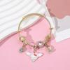 Pulsera de Joyería de Dibujos Animados Sanrio de Venta Caliente Japonesa Transfronteriza HelloKitty Aleación Colgante Pulsera de Joyería