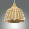 Abajur tecido de fábrica personalidade criativa pastoral residencial Lamp Bar Cafe restaurante lustre de vime