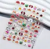 Pegatinas de Uñas Artísticas Nuevas y de Moda Estilo Ins Venta al por Mayor Línea Caliente Art Perro Serie de Animales Lindos Japoneses Decoraciones