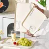 Bandeja Grande Estilo Crema Hogareña Rectangular Taza de Té Taza de Agua Bandeja de Té Grado Alimenticio Guardería Plato para Pan y Snacks