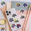 56 Piezas de Divertidos Stickers de Camión Pie Grande con Graffiti, Pegatinas de Coche de Monstruo de Dibujos Animados, Pegatinas Decorativas Personalizadas para Cuadernos y Diarios
