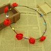 Guirnalda Casual de 6 Hojas Verdes, Accesorios, Diademas, Trenzas Estilo Bosque para el Día del Niño, Accesorios para el Cabello de Eventos, Atracciones