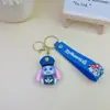 Llavero de vinilo suave de Zootopia de moda, juguete, accesorio para zapatos y ropa, regalo pequeño