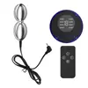 Plug anal de metal com choque elétrico, dispositivo de masturbação anal, dispositivo de terapia de masturbação orgásmica, brinquedo sexual para adultos, plug anal de silicone