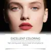 Gloss Labial Zephoco Transparente e Uniforme na cor Vermelho Rosa, Cor Natural, Hidratante, Suave como Seda, Maquiagem Labial Diária Portátil