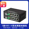 Interruptor Óptico Transceptor Bidireccional de 1 Vía, 2 Vías, 4 Vías, 8 Vías, 16 Vías 485 Analógico Can Transceptor Óptico Transceptor de Fibra Óptica