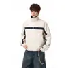 Chaqueta Deportiva de Patchwork a Rayas para Hombre Nueva Otoño 2026, Diseño de Nicho de Alta Gama, Ropa Exterior Moderna para Jóvenes