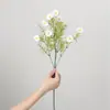 Combinación de Flores Artificiales Blancas Magnolia Phalaenopsis Rosa Diente de León Decoración Escénica de Boda Material de Flor Artificial Fabricante