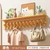 Perchero de pared para llaves de piano perchero de pared estante de pared para dormitorio no ocupa espacio perchero para entrada