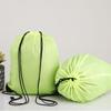 Bolsa de almacenamiento con cordón para deportes de baloncesto, mochila de bolsillo para maratón, poliéster 210D, x20 unidades