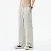 Pantalones de Trabajo de Algodón Puro Emperor Paul para Hombre, Verano Rectos Sueltos Transpirables Versátiles Casuales, Ligeros y Transpirables
