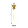 Vajilla de acero inoxidable portugués mate transfronterizo de Amazon, cuchillo, tenedor, cuchara, cuchara de postre, tenedor, 24 piezas