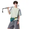 Traje Deportivo Casual Elástico de Verano para Hombre, Shorts Sueltos de Seda Helada Transpirables de Secado Rápido, Camiseta de Manga Corta, Conjunto de Dos Piezas Moderno