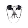 Collar Gótico Diablo Cruz Araña Borla Remache Hip Hop Personalidad Sentido del Diseño Exagerado Punk