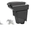 Adecuado para la Versión Sudamericana de Chevrolet Citroen 2014-C3 Caja de Reposabrazos Central Accesorios de Modificación Almacenamiento