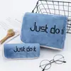 Juego de Toallas Estilo Juvenil 70*140, No se decolora, Engrosado, Absorbente, Toalla de Baño para Adultos, Regalo Bordado, Personalizable con Logo