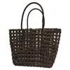 Bolsas Personalizadas para Mulheres 2025 Novo Estilo Bolsas Artesanais Vazadas para Mulheres Bolsa de Ombro Único Bolsas para Férias na Praia